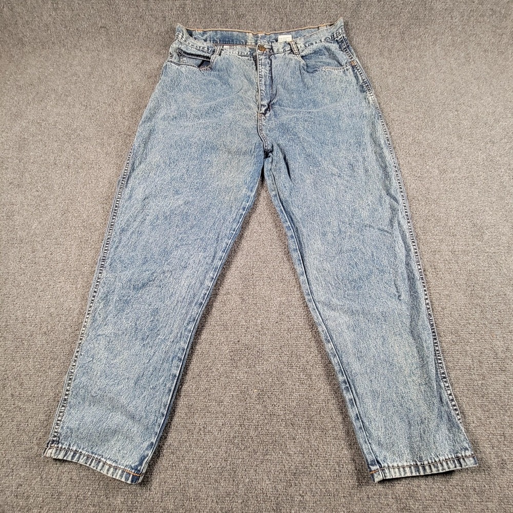 Vintage Bill Blass Jeans Womens‎ 20WP Blue High Rise Tapered Leg Mom Denim 90s